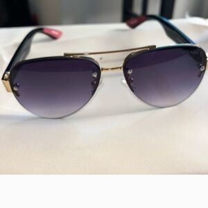 Prada Gold and Purple Sunglasses